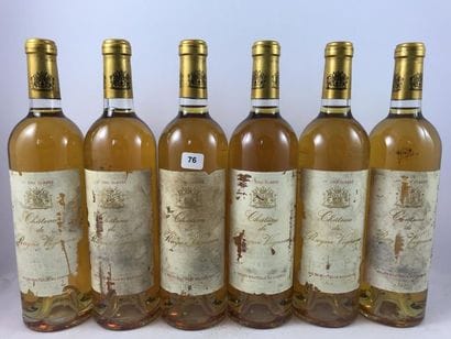 6 btls Château de Rayne Vigneau 1999 - S...