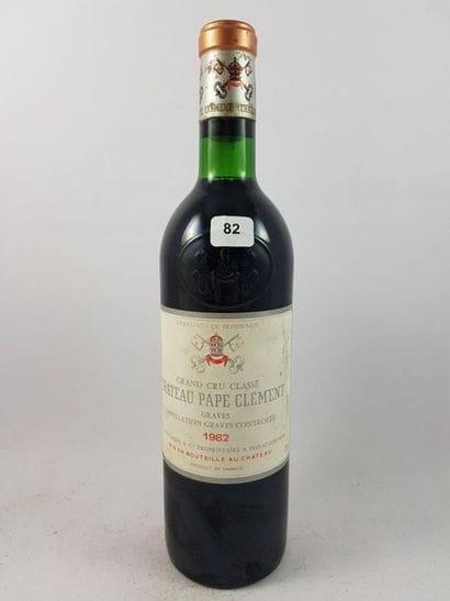 1 btl Château Pape-Clément 1982