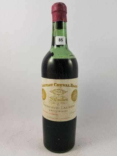 1 btl Château Cheval Blanc 1943 - Saint-...