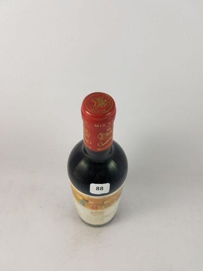 1 btl Château Mouton Rothschild 1991 - P...