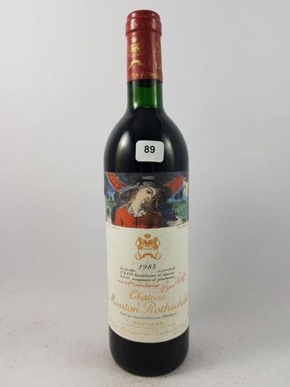 1 btl Château Mouton Rothschild 1985 - P...