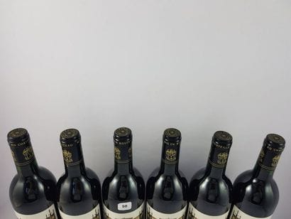 12 btls Château Leoville Barton 1991 en CBO...