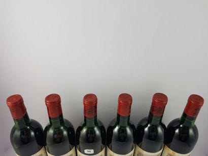 12 btls Château Lafite Rothschild 1972 en...