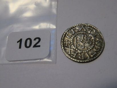 Monnaie - Charles II Le chauve - Denier d'Orléans...