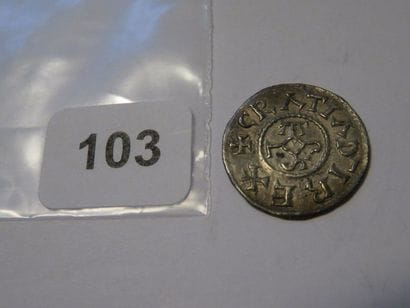 Monnaie - Charles II Le chauve - Denier d'Orléans...