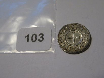 Monnaie - Charles II Le chauve - Denier d'Orléans...