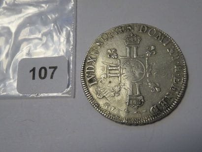 Monnaie - Louis XIV - Écu aux 8L, 2ème type...