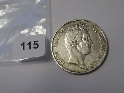Monnaie - France - 5 Francs Louis-Philippe...