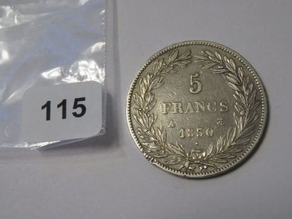 Monnaie - France - 5 Francs Louis-Philippe...