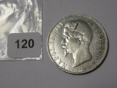 Monnaie - France - 5 Francs Napoléon III,...