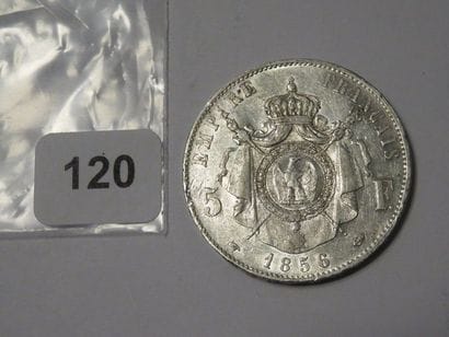 Monnaie - France - 5 Francs Napoléon III,...