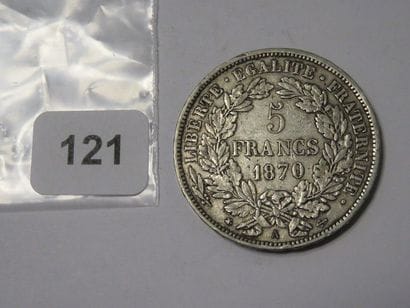 Monnaie - France - 5 Francs Cérès, avec légende...