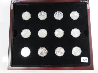 Monnaies Euros - France - Série de 24 x 10...