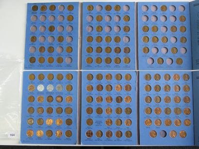 Monnaies - USA - Collection de 135 x Lincoln...