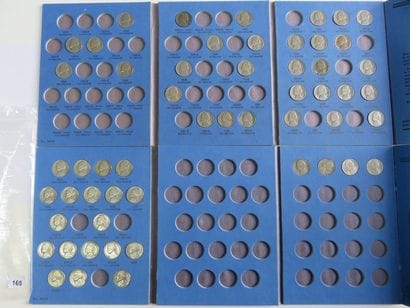 Monnaies - USA - Collection de 50 x 5 Cents...