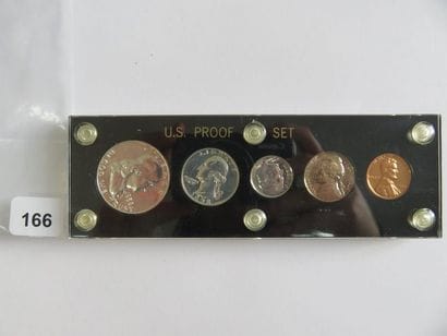 Monnaies - USA - Proof Set 1958 - 5 monnaies...