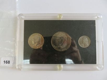 Monnaies - USA - Coffret du bicentenaire...