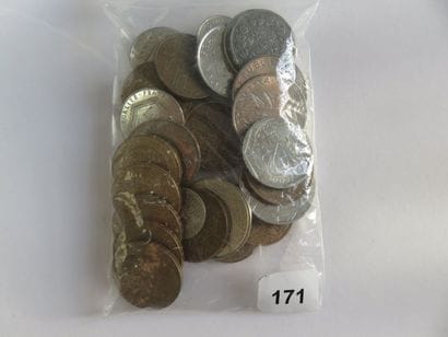 Monnaies - Lot de 28 monnaies diverses, dont...