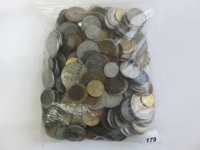 Monnaies - Lot de + 350 monnaies diverses...