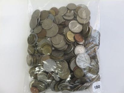 Monnaies - Lot de + 400 monnaies diverses,...