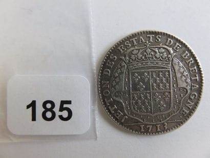 Jeton - États de Bretagne - Louis XIV 1713...