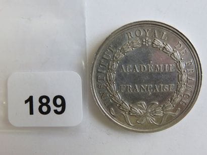 Jeton - Louis XVIII - Académie Française...