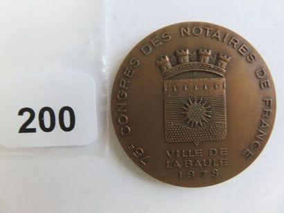 Jeton du Notariat - Congrès de La Baule 1978...