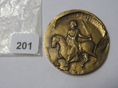 Médaille - Reproduction d'un sceau du moyen-age...