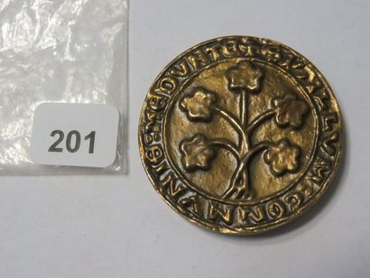 Médaille - Reproduction d'un sceau du moyen-age...
