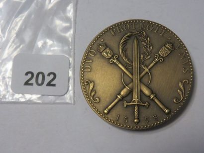 Médaille - Heni IV - Unification des deux...