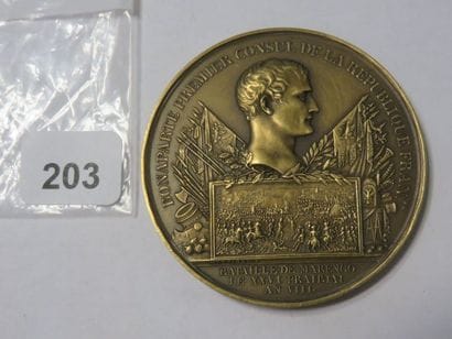 Médaille - Bonaparte premier consul, par...