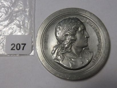 Médaille - Henri de La Rochejaquelein 1772...