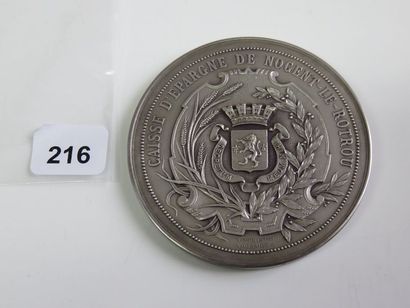 Médaille - Caisse d'Épargne de Nogent-le-Rotrou,...