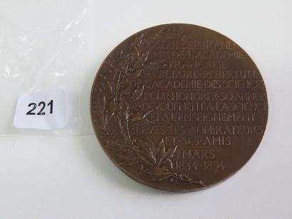 Médaille - Les 50 ans d'enseignement 1844...