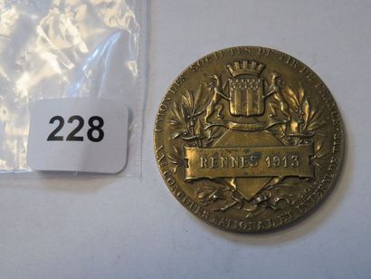 Médaille - Concours international de Tir...