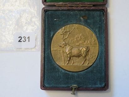 Médaille - Mutuelle Bétail de Saint Ouen...