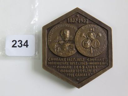 Médaille - Victor et Thérèse Canale - Centenaire...