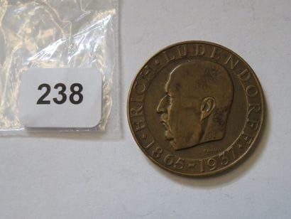 Médaille allemande - Erich Ludendorff 1865...