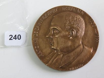Médaille - Antoine de Saint-Exupéry 1900...
