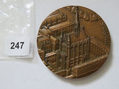 Médaille - La Sainte-Chapelle, par R.B. Baron...