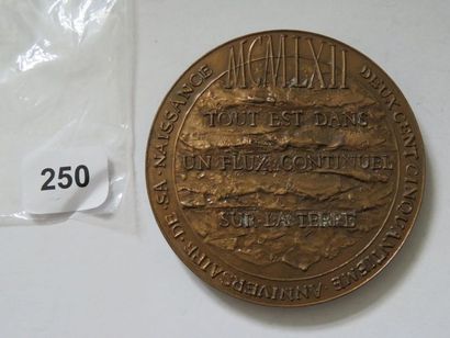 Médaille - 250ème anniversaire de la naissance...