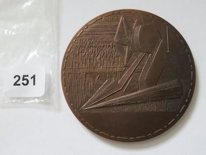 Médaille - Les moissonneuses, par Jacky Mauviel...