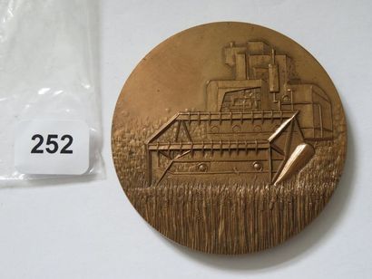 Médaille - Agriculture, par Sylvain Bret...