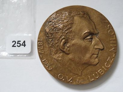 Médaille - Oscar Vladislas de Lubicz-Milosz...