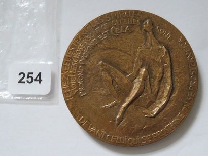 Médaille - Oscar Vladislas de Lubicz-Milosz...