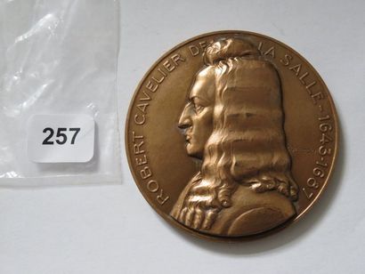 Médaille - Cavelier de la Salle et les 250...