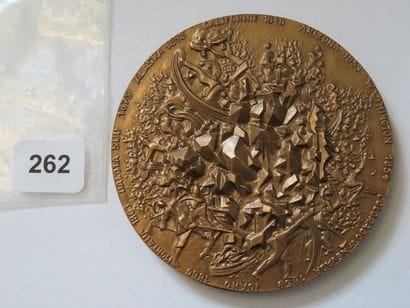 Médaille - La Ruée vers l'or, par Thérèse...