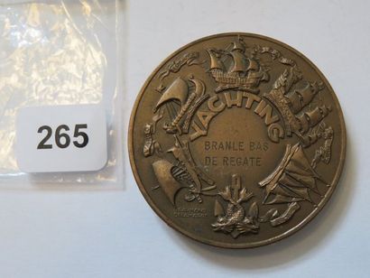 Médaille - Yachting, par Raymond Delamarre...