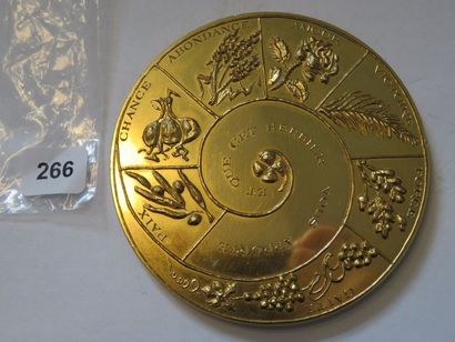 Médaille de Vœux, par Jacques Despierre...
