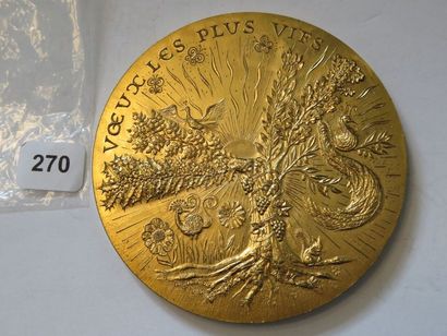 Médaille de Vœux Écologiques, par...